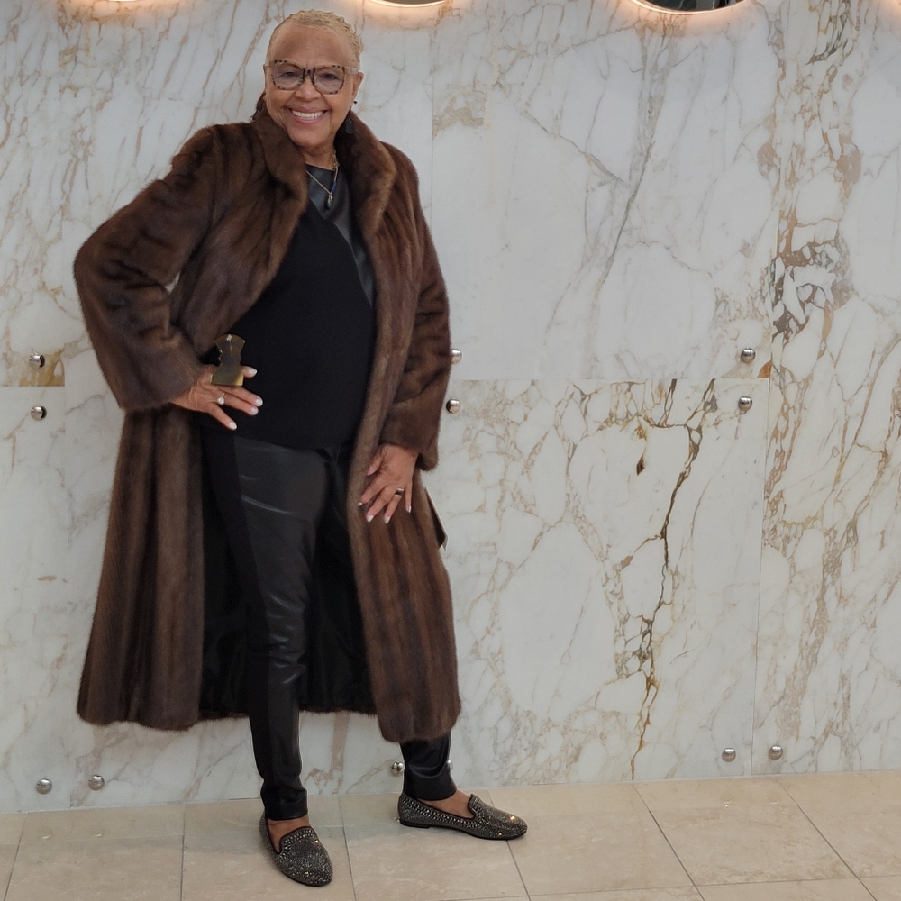 Natural Lunaraine Mink Coat